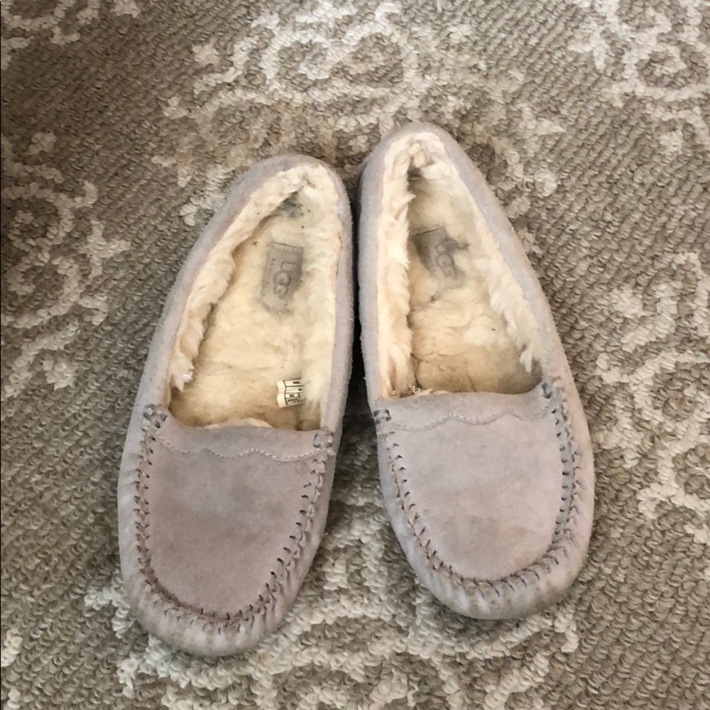 Grey UGG Moccasins